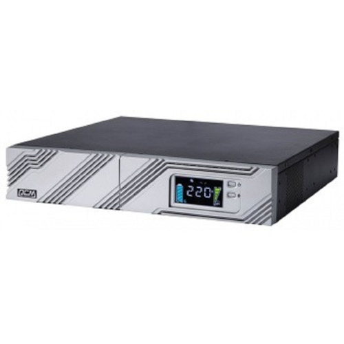 картинка powercom smart king rt srt-3000a lcd ибп {line-interactive, 3000va / 2700w, rack/tower, iec, serial+usb, smartslot, подкл. доп. батарей} (1157690) от магазина Tovar-RF.ru