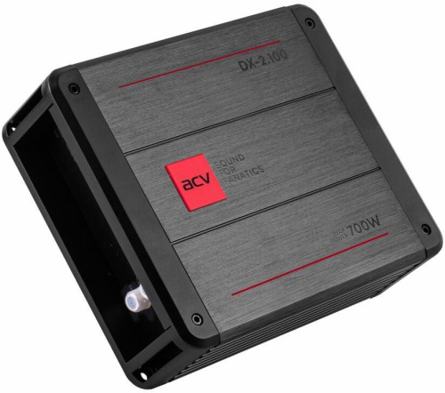 картинка acv dx-2.100 v4 2*100вт/2-1 канал/4-2 ом/hpf/lpf/bp/bassboost/high input/d class/ от магазина Tovar-RF.ru