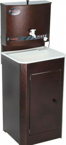 картинка Умывальник ЧИСТЮЛЯ (бак полимерное покр. без ЭВН+мойка пластм.) медь от магазина Tovar-RF.ru