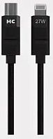 картинка кабель more choice (4620202554178) k69ia 2м usb 3.0a pd 27w для lightning ng 8-pin type-c - 2м , черный от магазина Tovar-RF.ru