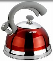 картинка Чайник со свистком VITESSE VS-1116 Red от магазина Tovar-RF.ru