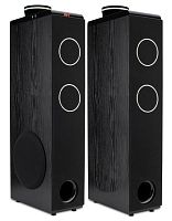 картинка колонка 10" (30-49 home sound) динамик 6шт/2х10";4х4"; 2х1.5" комплект 2 колонки eltronic (черная) от магазина Tovar-RF.ru