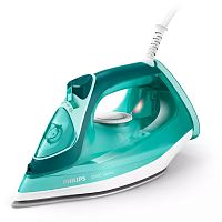 картинка утюг philips dst3030/70 паровой утюг серии 3000, мощность 2400 вт, подача пара 40 г/мин, паровой удар 180г, резервуар 300 мл, керамическая подошва, самоочистка от накипи, автоотключение от магазина Tovar-RF.ru