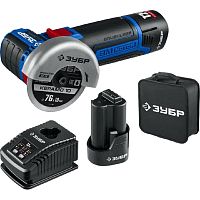 картинка Углошлифовальная машина Зубр Профессионал AB-76-22 20000об/мин рез.шпин.:M5 d=76мм от магазина Tovar-RF.ru