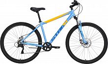 картинка велосипед stark respect 29.1 d microshift голубой металлик/синий/оранжевый 20" hq-0009974от магазина Tovar-RF.ru