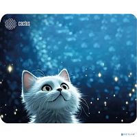 картинка Коврик для мыши Cactus White Cat 300x250x3мм (CS-MP-D11M) от магазина Tovar-RF.ru