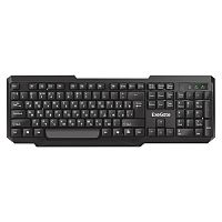 картинка exegate ex264084rus клавиатура exegate ly-404, <usb, черная, 104кл, enter большой> color box от магазина Tovar-RF.ru