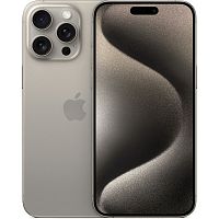 картинка apple iphone 15 pro max 256gb natural titanium [mu2q3za/a] (dual sim сингапур) от магазина Tovar-RF.ru