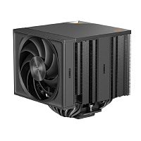 картинка кулер для процессора/ pccooler rz820 bk (289w, 4-pin pwm, 165mm, al/cu, 4x8mm+4x6mm, 1x140mm+1x150mm, 71.9cfm/86.7cfm, 27.1dba/32dba, 1500rpm/2200rpm, s: 1851/1700/1200/20xx/115x, am5/am4, black) от магазина Tovar-RF.ru