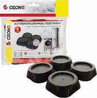 картинка аксессуары д/быт. тех-ки ozone cma-11w антивибрационные подставки черные от магазина Tovar-RF.ru