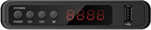картинка hyundai dvb-t2 h-dvb520 + wifi-адаптер черный от магазина Tovar-RF.ru