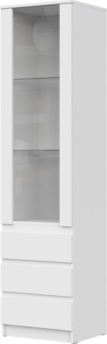 картинка Шкаф-витрина НК-МЕБЕЛЬ STERN шкаф-витрина ШКВ-1 Белый 72678280 (2 кор.) НК-МЕБЕЛЬ STERN шкаф-витрина ШКВ-1 Белый 72678280 (2 кор.) от магазина Tovar-RF.ru