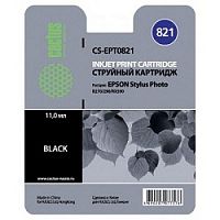 картинка cactus ept0821 картридж струйный cs-ept0821 черный для epson stylus photo r270/290/rx590 (11,4ml) от магазина Tovar-RF.ru