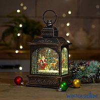картинка Новогодний фонарь WINTER GLADE Новогодний фонарь Winter Glade Санта-Клаус на санях F428-1 F428-1 от магазина Tovar-RF.ru