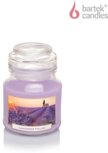 картинка Свеча BARTEK Лавандовые поля и мыло (LAVENDER FIELDS & SOAP) 130гр в баночке BARTEK Лавандовые поля и мыло (LAVENDER FIELDS & SOAP) 130гр в баночке от магазина Tovar-RF.ru
