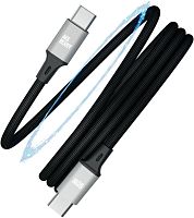 картинка кабель aksberry (6900307910016) x164 magnetic type c - type c, черный от магазина Tovar-RF.ru