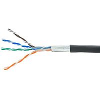 картинка cablexpert [fpc-5051e-4-cu-out/100] кабель cablexpert (р) ftp outdoor 4x2x0.51, медный, кат.5e, однож., 100м, box, черный от магазина Tovar-RF.ru