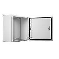 картинка elbox электротех. распред. шкаф ip66 навесной (в500*ш500*г210) emw c одной дверью (emw-500.500.210-1-ip66) (1 коробка) от магазина Tovar-RF.ru