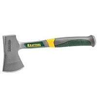 картинка KRAFTOOL Топорик "PRO" туристический цельнокованый с трехкомпонентной рукояткой, в чехле, 0,6 кг [20645-06] от магазина Tovar-RF.ru