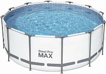 картинка бассейн bestway 56420 бассейн каркасный steel pro max 366х122см, 10250лот магазина Tovar-RF.ru