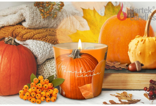 картинка Свеча BARTEK Сезон тыквы (Pumpkin Season) 115гр в стакане BARTEK Сезон тыквы (Pumpkin Season) 115гр в стакане от магазина Tovar-RF.ru