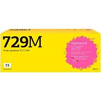картинка t2 cartridge 729 картридж (tc-c729m) для canon i-sensys lbp7010c/hp lj pro cp1025 (1000 стр.) пурпурный, с чипом от магазина Tovar-RF.ru