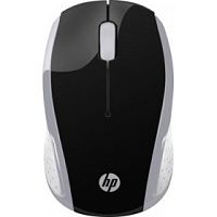 картинка hp 200 [2hu84aa] wireless mouse usb silver  от магазина Tovar-RF.ru