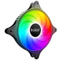 картинка pccooler fx-120-3 fixed color fan 120x120x25mm (3pin+molex, пит. от мат.платы и бп, 1320 об/мин) retail от магазина Tovar-RF.ru