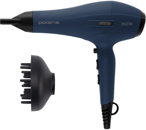 картинка polaris фен phd 2600aci salon hair синий от магазина Tovar-RF.ru