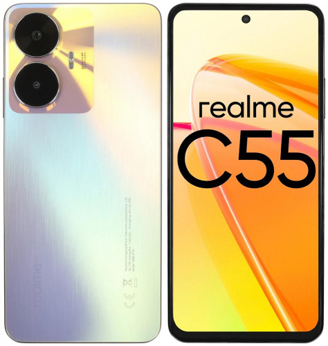 картинка смартфон realme c55 6/128gb gold/pearl от магазина Tovar-RF.ru