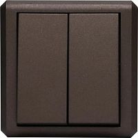 картинка Выключатель VESTA-ELECTRIC (FVK050335TKR) Mega ,коричневый от магазина Tovar-RF.ru