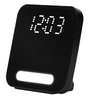 картинка Радиобудильник HARPER HCLK-2060 black black - white led от магазина Tovar-RF.ru