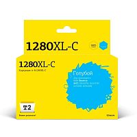 картинка t2  lc-1280xlc картридж (ic-b1280xl-c) струйный для brother mfc-j5910dw/j6510dw/j6710dw/j6910dw, голубой от магазина Tovar-RF.ru