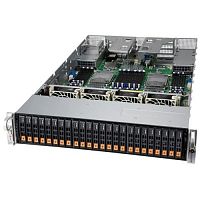 картинка supermicro sys-240p-tnrt server sys-240p-tnrt (x12qch+, cse-218hts-r2k08p) 4x socket p+ lga-4189, 48dimm, x710-tm4 2x 10g rj45 + 2x 10g sfp+ port; 24 hot-swap 2.5"" nvme/sas3/sata3 drive bays от магазина Tovar-RF.ru