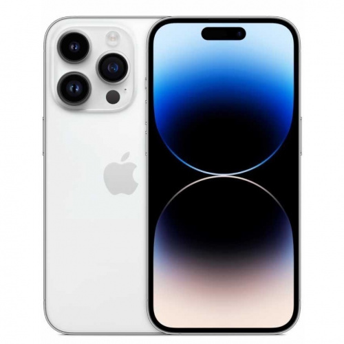 картинка apple iphone 14 pro 128gb silver with 2 sim trays mpxy3za/a (dual sim сингапур) от магазина Tovar-RF.ru