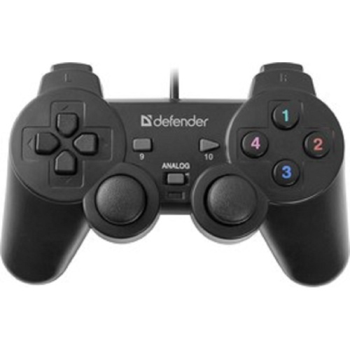 картинка defender omega usb, проводной геймпад, 12 кнопок, 2 стика [64247] от магазина Tovar-RF.ru