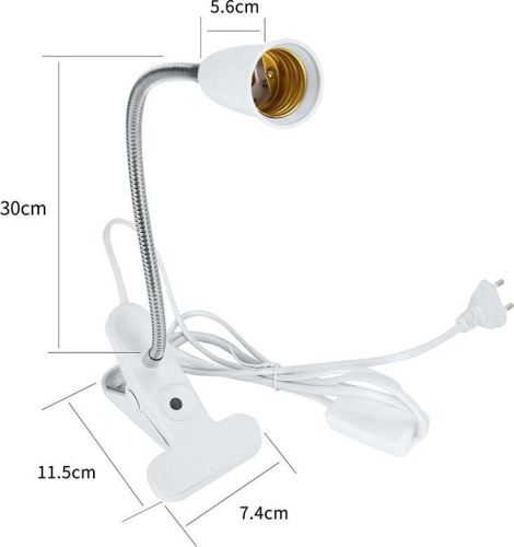 картинка ЭЛЕКТРИКА ФИТОЛЕТО (UL-00009078) TLI-280 WHITE E27 PLANT ФИТОЛЕТО (UL-00009078) TLI-280 WHITE E27 PLANT от магазина Tovar-RF.ru