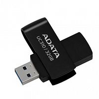 картинка a-data flash drive 32gb <uc310-32g-rbk> uc310, usb 3.2, черный от магазина Tovar-RF.ru