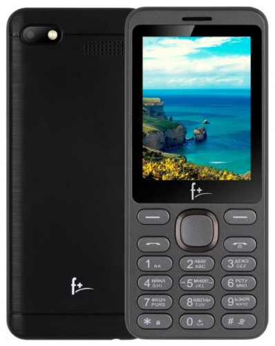 картинка телефон мобильный f+ s286 dark grey от магазина Tovar-RF.ru