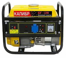 картинка Электрогенератор КАЛИБР БЭГ-1200 Бензиновый электрогенератор от магазина Tovar-RF.ru