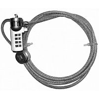 картинка notebook lock ncl-102 {замок для защиты ноутбука - кодовый,1,8м.} от магазина Tovar-RF.ru