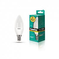 картинка Лампа светодиодная CAMELION (13559) LED10-C35/830/E14/10Вт от магазина Tovar-RF.ru