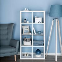 картинка Корпусная мебель ГУД ЛАКК S00036 Фора 8 стеллаж 76х146х38, белый (1 пак.) ГУД ЛАКК S00036 Фора 8 стеллаж 76х146х38, белый (1 пак.) от магазина Tovar-RF.ru