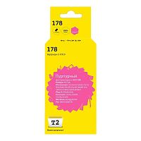 картинка t2 cb319he/№178 картридж (ic-h319) №178 для hp deskjet 3070a/photosmart 5510/6510/7510/b110/c8583, пурпурный, с чипом, 250 стр. от магазина Tovar-RF.ru