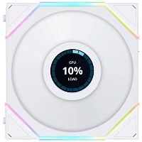 картинка lian li g99.12tllcd1w.r0 вентилятор uni fan tl lcd 120 white /12tllcd1w/ 120х125х28мм (1.6” lcd дисплей, pwm, argb, 200-1900 об/мин, 27dba)  от магазина Tovar-RF.ru