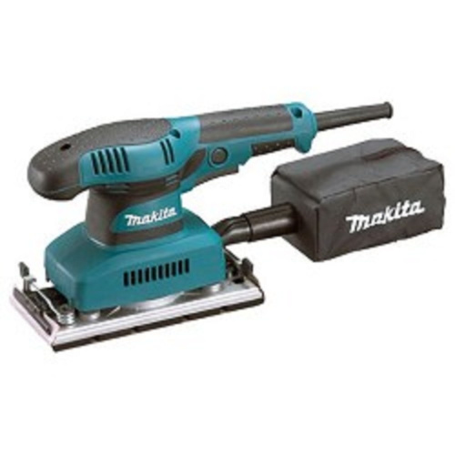 картинка Makita BO3711 Вибрационная шлифовальная машина [BO3711] {190Вт,93х228мм,4000-11000об\м,ампл-2.6мм,1.6кг,кор,п\сборник,зажим } от магазина Tovar-RF.ru
