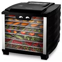 картинка сушка для фруктов и овощей kitfort кт-1921 9под. 800вт черный от магазина Tovar-RF.ru