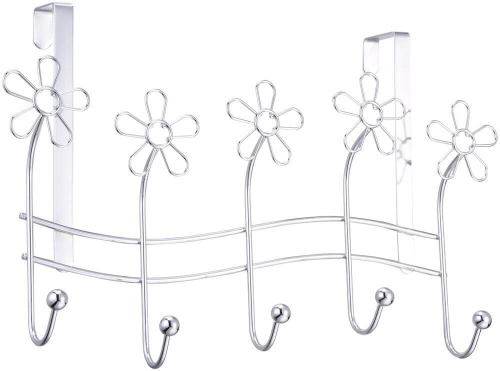 картинка ROSENBERG R-355058 Вешалка на дверь, 5 крючков ROSENBERG R-355058 Вешалка на дверь, 5 крючков от магазина Tovar-RF.ru
