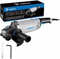 картинка Углошлифовальная машина DEKO AG3000DK PRO, 230мм, 3000 Вт 083-1032 от магазина Tovar-RF.ru