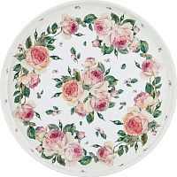 картинка Поднос AGNESS 898-010 Винтаж, Пионы 33см AGNESS 898-010 Винтаж, Пионы 33см от магазина Tovar-RF.ru